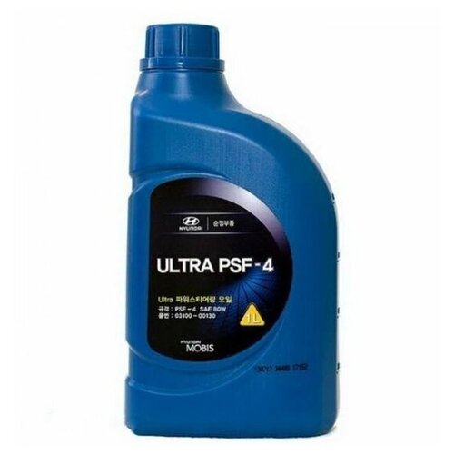 Жидкость Гур 80w Hyundai 1л Mobis Ultra Psf-4 Hyundai-KIA арт. 0310000130