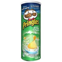 Чипсы Pringles Sour Cream and Onion / Принглс Сметана и Лук 165 г. (Великобритания)