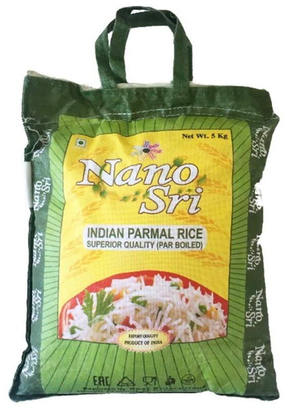 Рис индийский Пармал (Parmal) пропаренный Nano Sri, 5 кг - фотография № 4