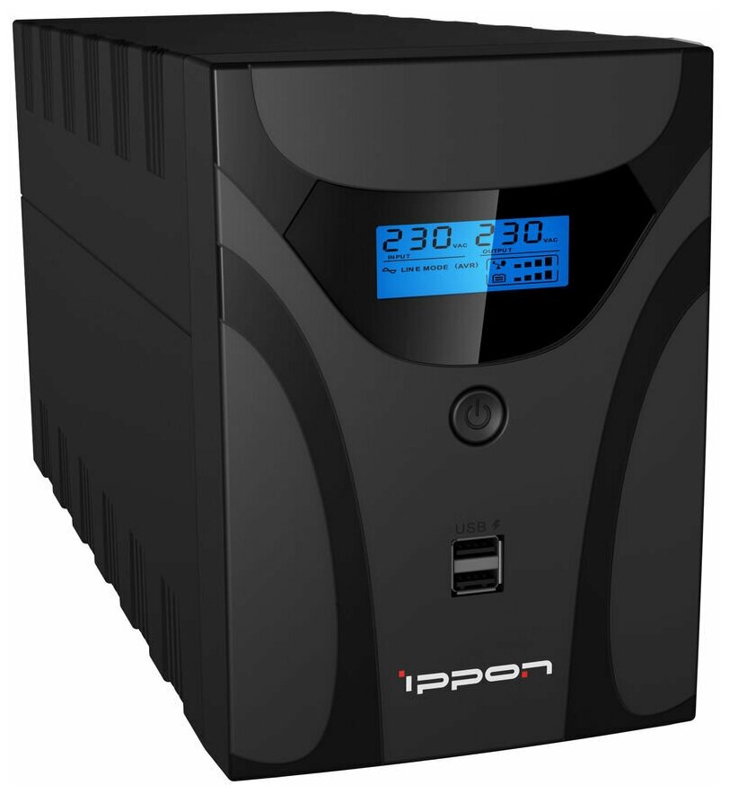 Источник бесперебойного питания Ippon Smart Power Pro II 2200 1200W/2200VA