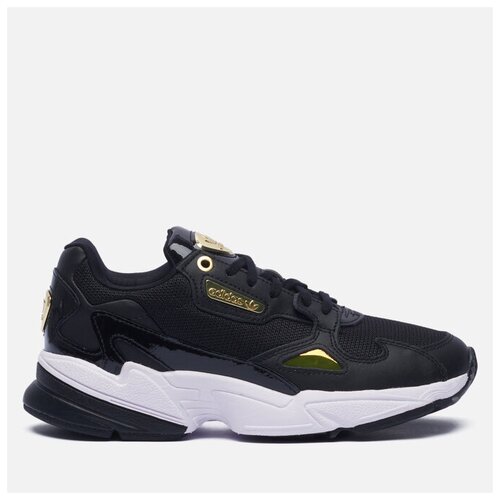 фото Женские кроссовки adidas originals falcon чёрный , размер 38.5 eu