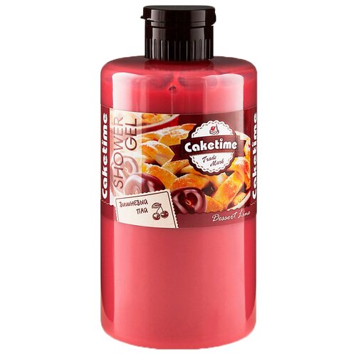 CAKETIME Гель для душа вишневый ПАЙ, 460 г (термоусадка)