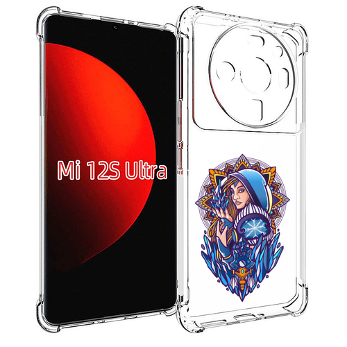 Чехол MyPads кристал мейден дота 2 для Xiaomi 12S Ultra задняя-панель-накладка-бампер