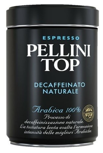 Кофе молотый Pellini Top Decaffeinato Naturale (Топ без кофеина) ж/б, 250г - фотография № 5