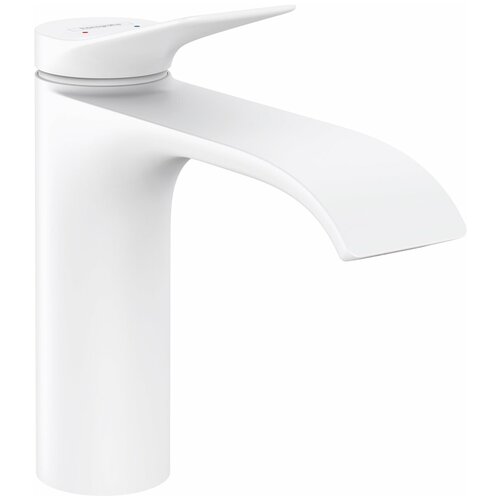 Смеситель Hansgrohe Vivenis 75022700 для раковины, однорычажный, излив 110, матовый белый