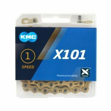 Цепь KMC X101 1 ск. 112L Gold (BX101G112)