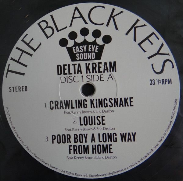 Black Keys Black KeysThe - Delta Kream (limited, Colour, 2 LP) Warner Music - фото №7