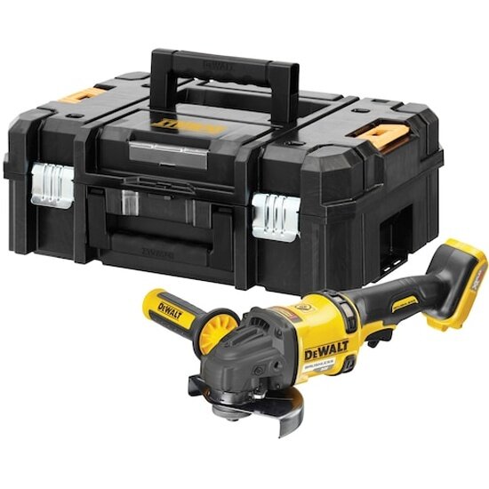 фото Углошлифовальная машина аккумуляторная Dewalt DCG418NT-XJ, без АКБ и ЗУ
