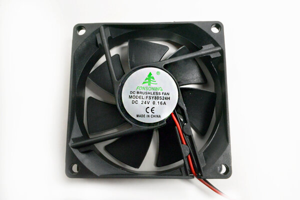 Вентилятор FONSONING FSY80S24H 80x80x25 ПС 24В 0,16А