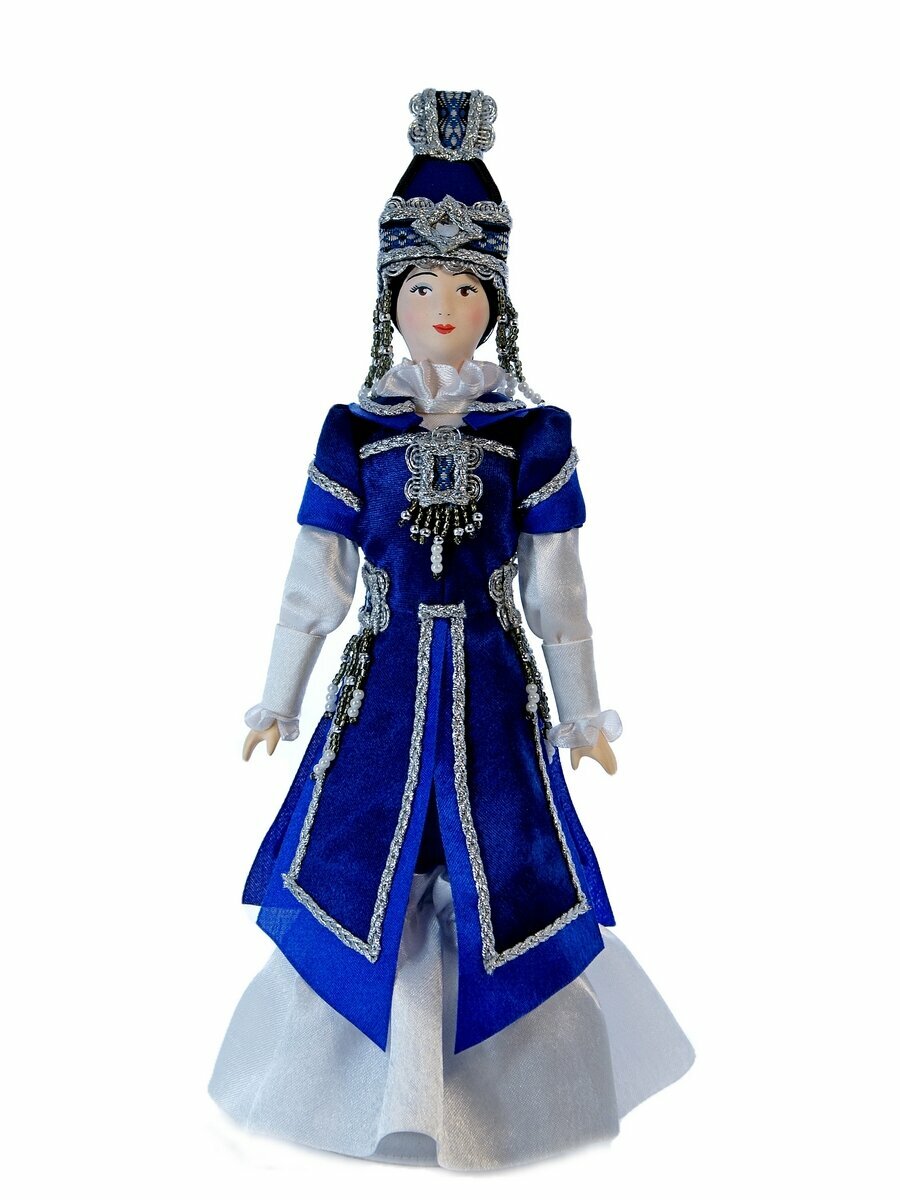 Кукла коллекционная в женском праздничном костюме Якутии