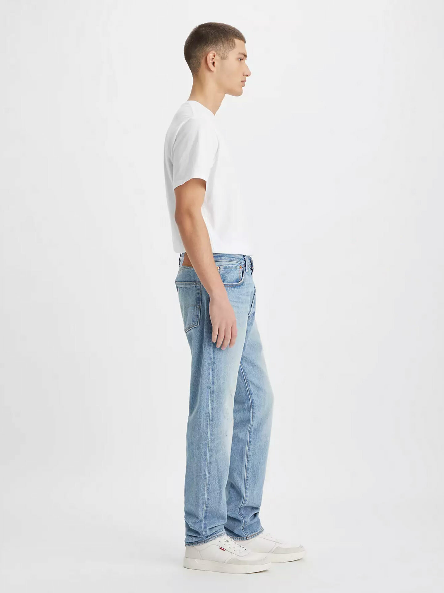 Джинсы Levi's 501® 54 LIGHT INDIGO - WORN IN Голубой 33/32 — фото 1