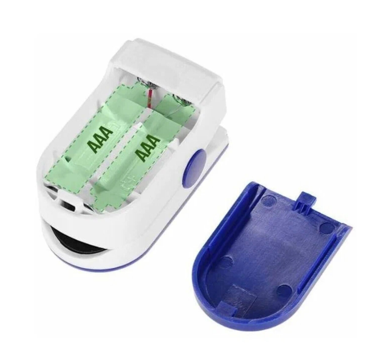 Пульсоксиметр (кислородомер, оксиметр) на палец Fingertip Pulse Oximeter LK 87 — фото 1