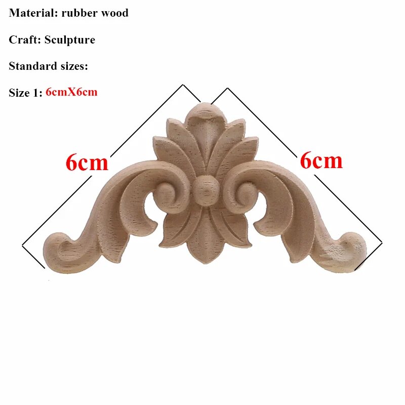 Деревянная скульптурная фигурка 6cmX6cm