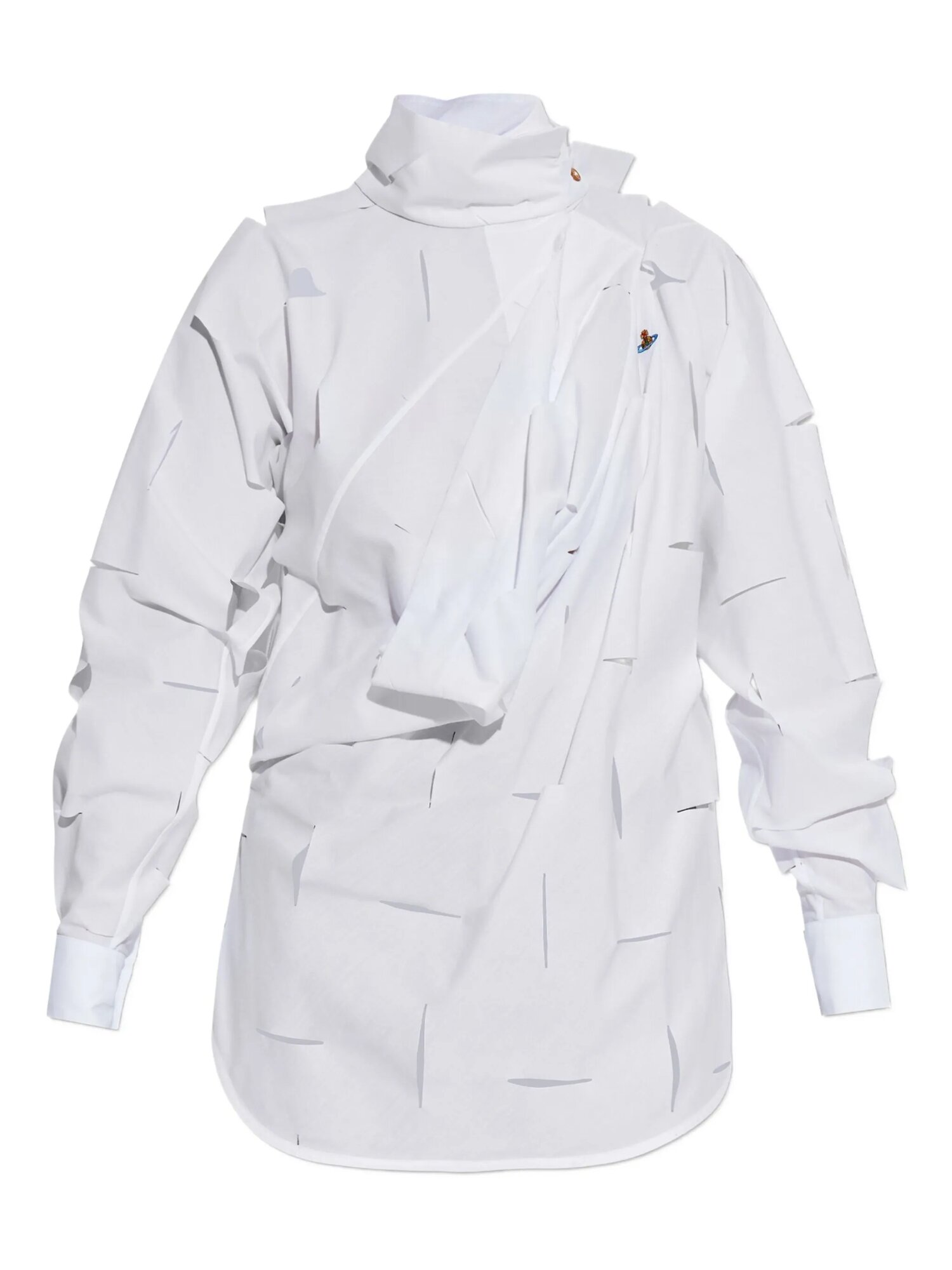 Топ Cut-out roll-neck top