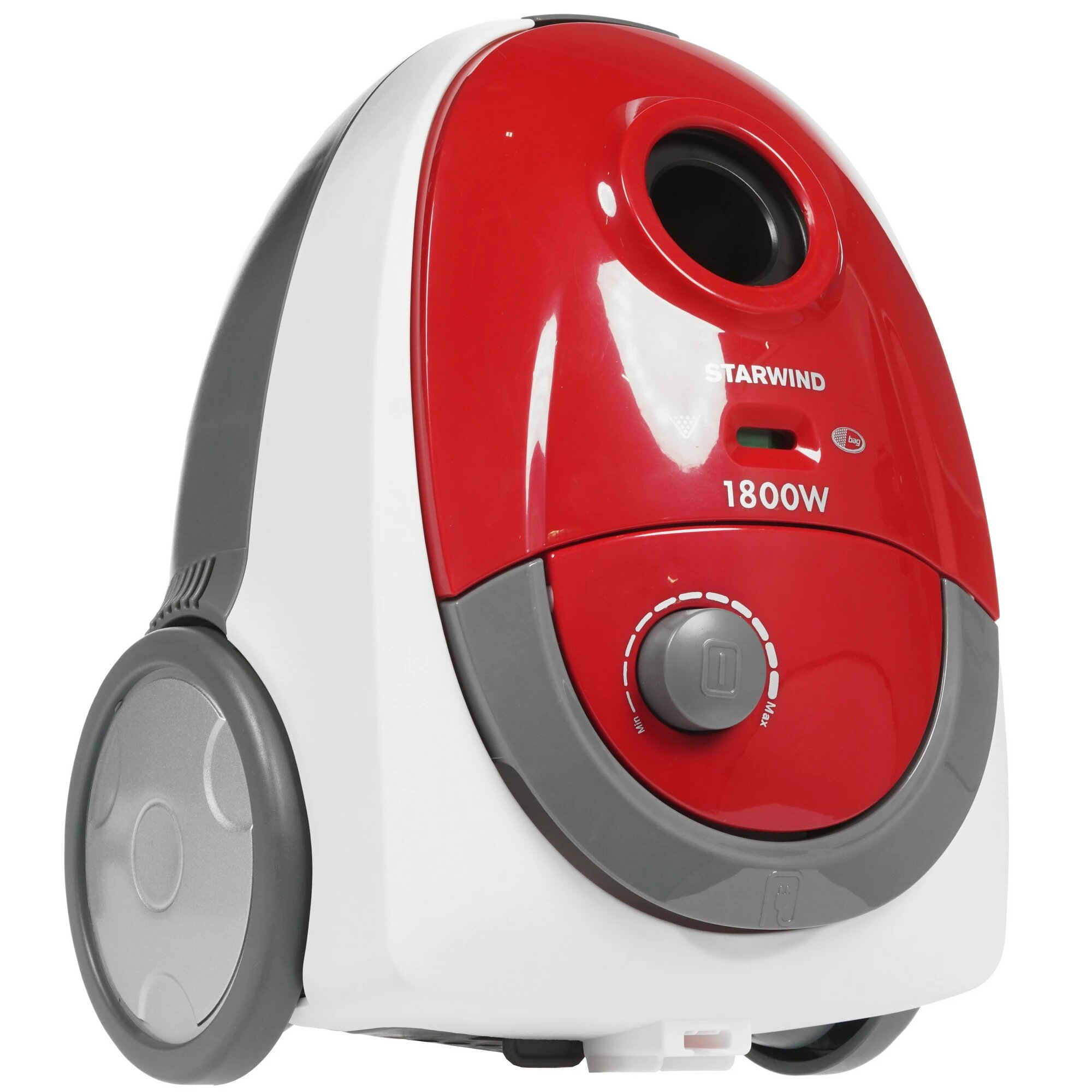 Пылесос Starwind SCB1114 1800Вт красный/белый (в компл:1мешок)