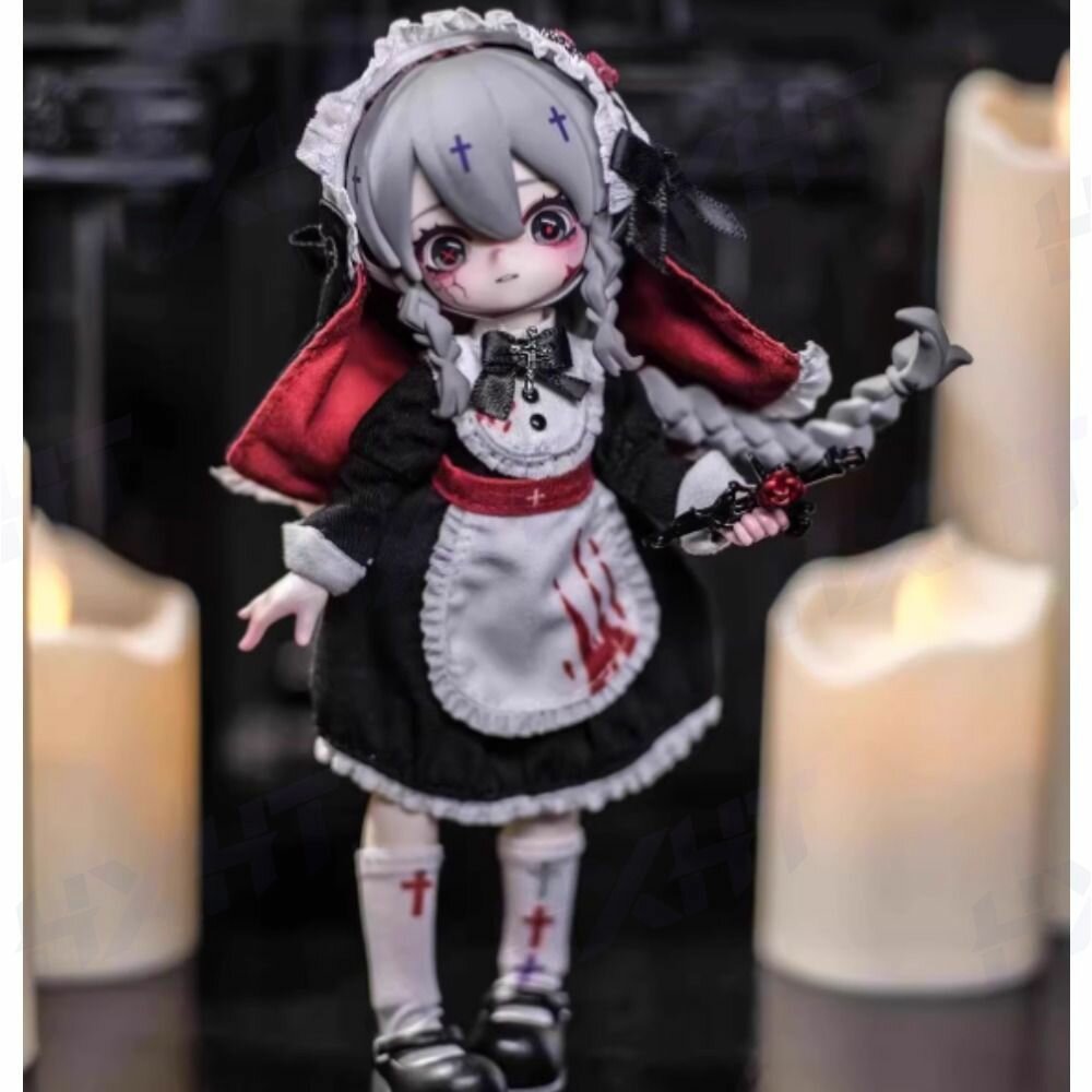 Nyssa Strange Nightmare 1/12 BJD Слепая Коробка 18 См: 12- Шарнирная Игрушечная Модель