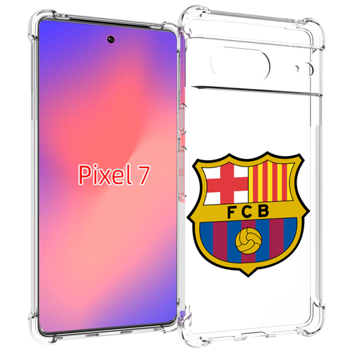 Чехол MyPads ФК FCB Барселона для Google Pixel 7 задняя-панель-накладка-бампер