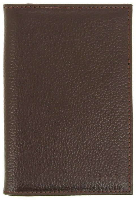 Кожаная обложка для паспорта Versado 066-1 relief brown 