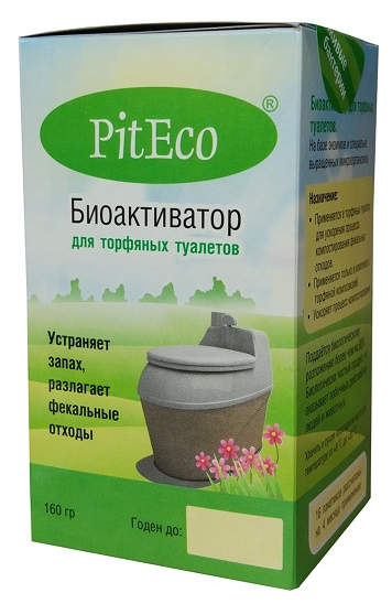 Биоактиватор для торфяных туалетов Piteco 160г KSI-В160