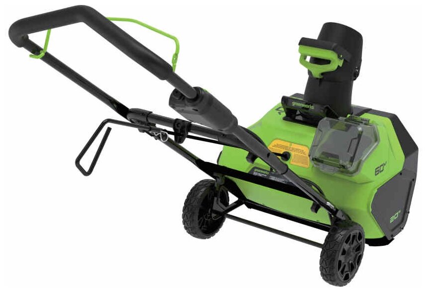 Снегоуборщик аккумуляторный GD60PSTk4 GREENWORKS, 2602907UB, с АКБ 4Ah и ЗУ - фотография № 4