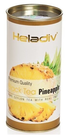 Чай Heladiv Pineapple (ананас), черный листовой, 100г - фотография № 6