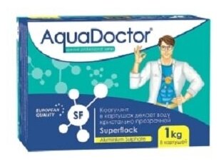 Коагулирующее средство в картушах AquaDoctor Superflock 1 кг