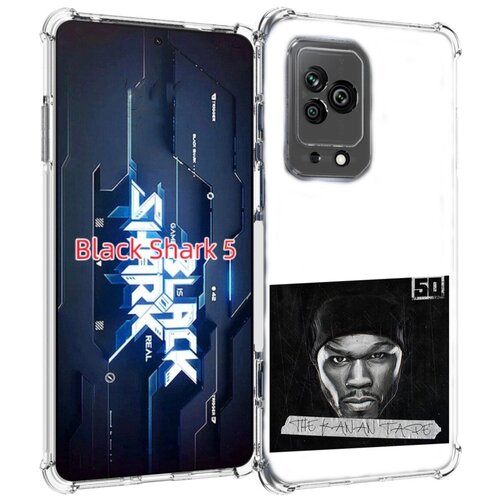 Чехол MyPads 50 Cent - The Kanan Tape для Xiaomi Black Shark 5 задняя-панель-накладка-бампер