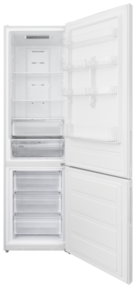 Холодильник Schaub Lorenz SLU C202D5 W, белый, двухкамерный, Total No Frost, внешний LED дисплей. - фотография № 2