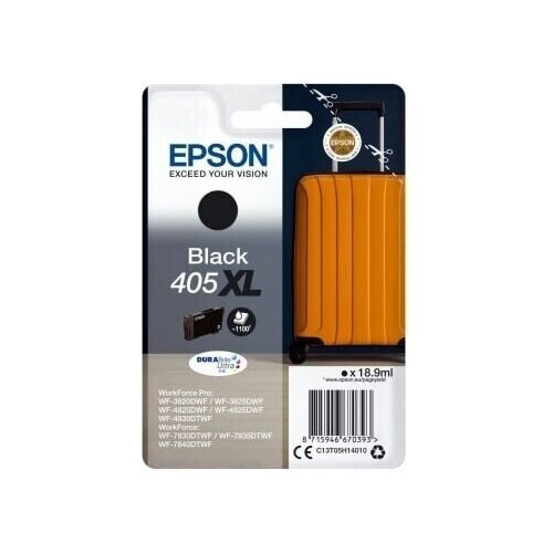 Картридж Epson T405 XL, черный (C13T05H14010)