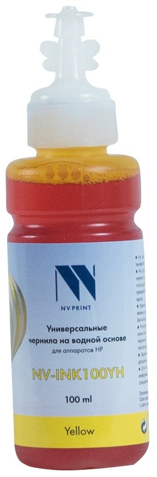 Чернила NV универсальные NV-INK100 Yellow HP