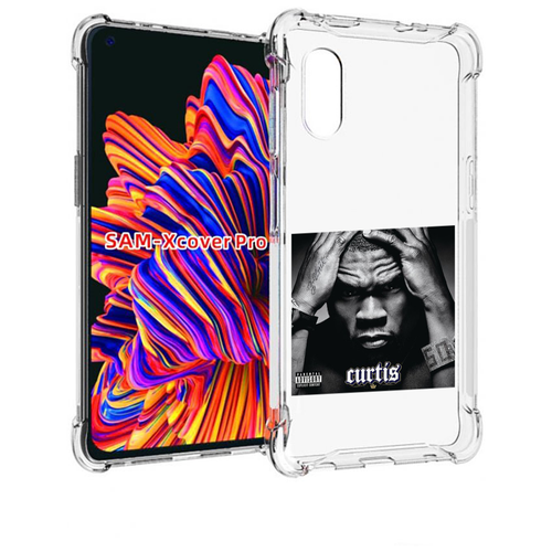 Чехол MyPads 50 Cent - Curtis для Samsung Galaxy Xcover Pro 1 задняя-панель-накладка-бампер чехол mypads 50 cent curtis для samsung galaxy m13 задняя панель накладка бампер