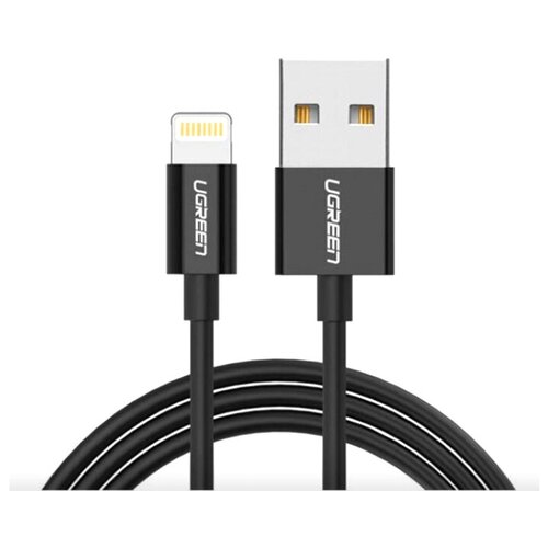 Аксессуар Ugreen US155 USB-A - Lightning 2m Black 80823