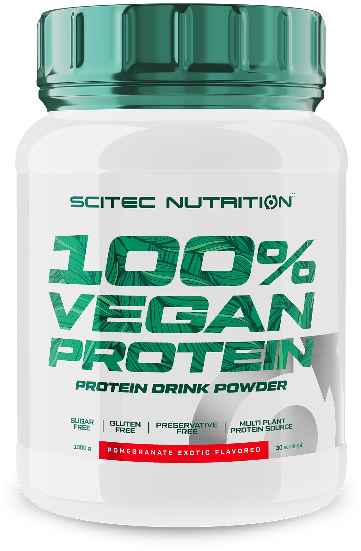 Scitec Nutrition 100% Vegan Protein (1000 гр) (гранат)