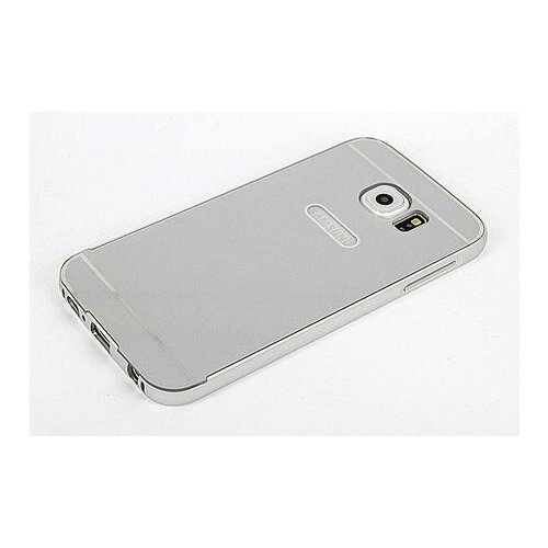 Алюминиевый чехол для Samsung Galaxy S6 Edge серебро