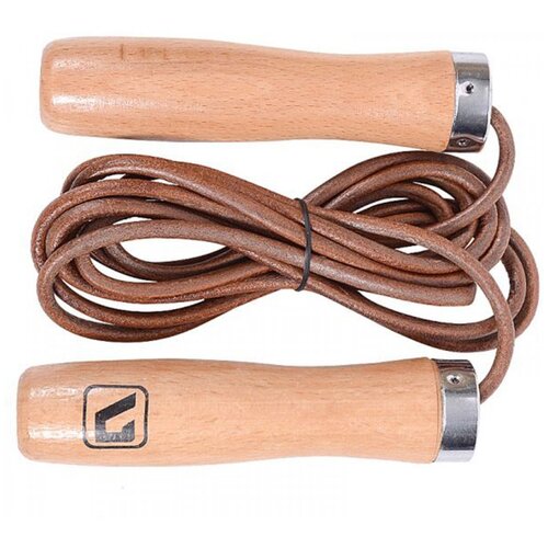 Скакалка LiveUp JUMPROPE LEATHER цвет:желтый, размер:onesize