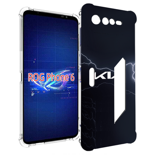 Чехол MyPads kia киа 2 для Asus ROG Phone 6 задняя-панель-накладка-бампер