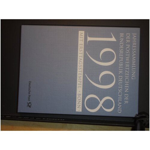 Ежегодная коллекция почтовых знаков Германия 1998 ежегодная коллекция почтовых знаков германия 1998