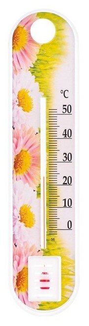 Термометр комнатный Цветок NO BRAND - фото №2