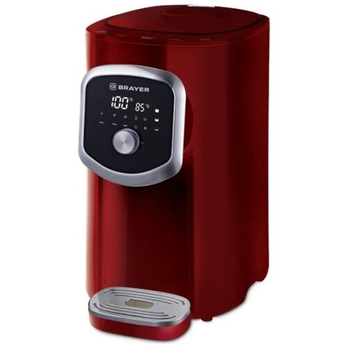 Термопот BRAYER 1200 Вт 5 л LED-дисплей поддержание температуры для разных напитков охлаждение блокировка BR1093RD 849000₽