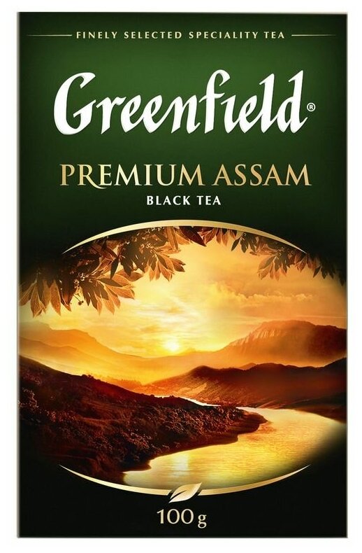 Чай черный листовой Greenfield Premium Assam, 100 г - фотография № 5