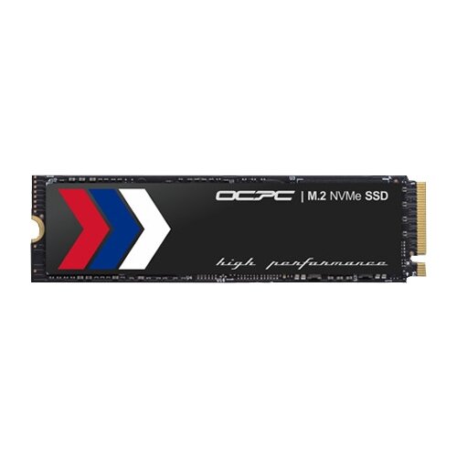 Накопитель SSD M.2 1.0TB OCPC High Performance Series SSDM2PCIEHP1TB (PCI-E 3.0 x4, up to 1800/1500MBs, 3D NAND, NVMe, 300TBW, heatsink)