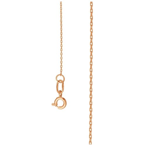 Цепь из золота 585-й пробы, полновесная, длина 45 см, вес 2.47г, ширина 1.3 мм