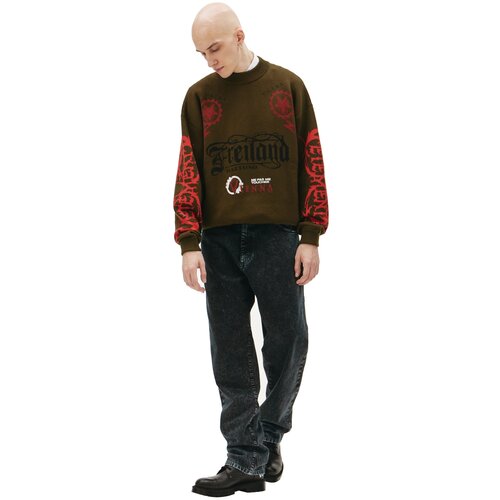 фото Vetements шерстяной свитер maybe metall m
