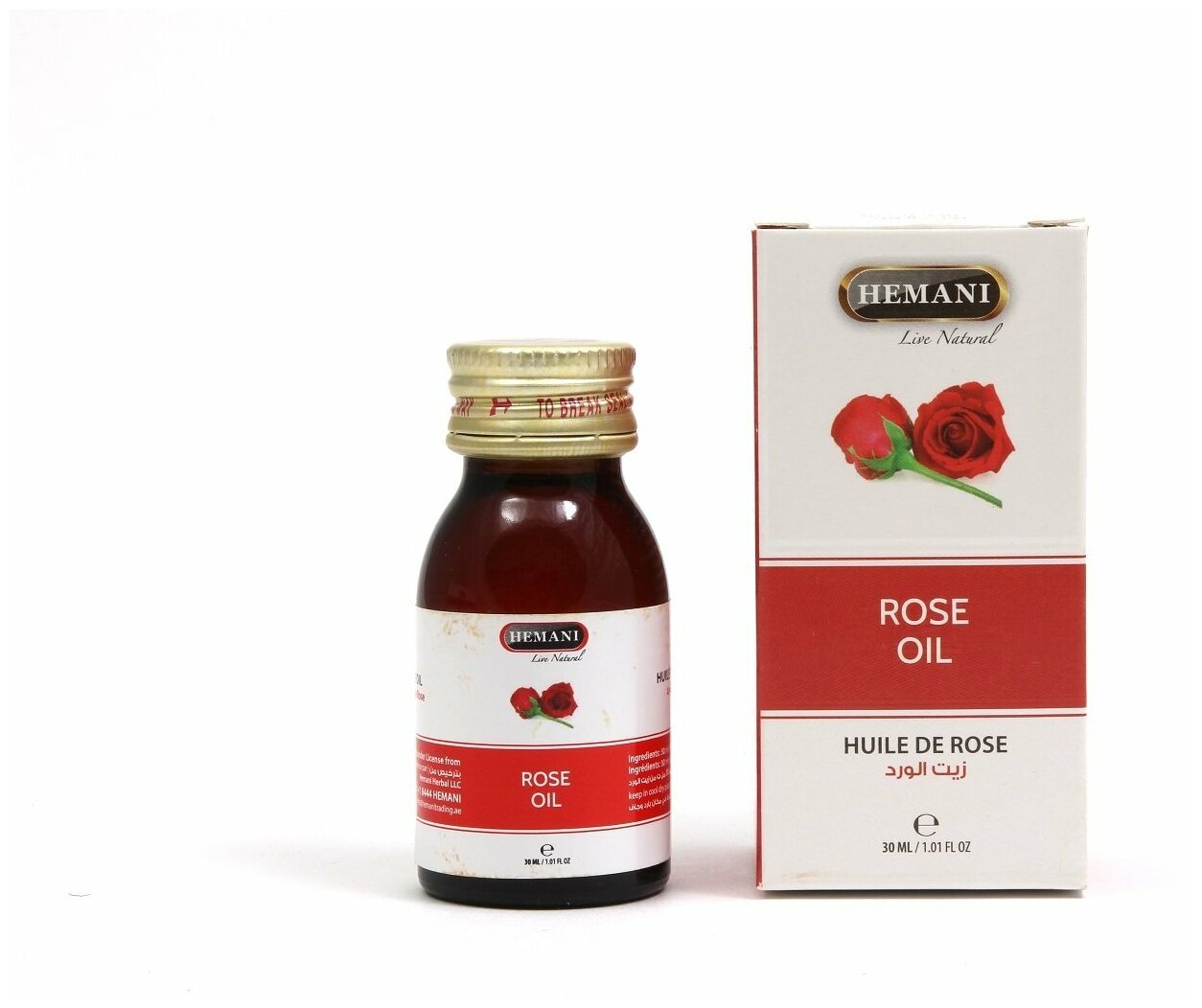 Rose Oil Hemani (Масло розы Хемани) 30 мл