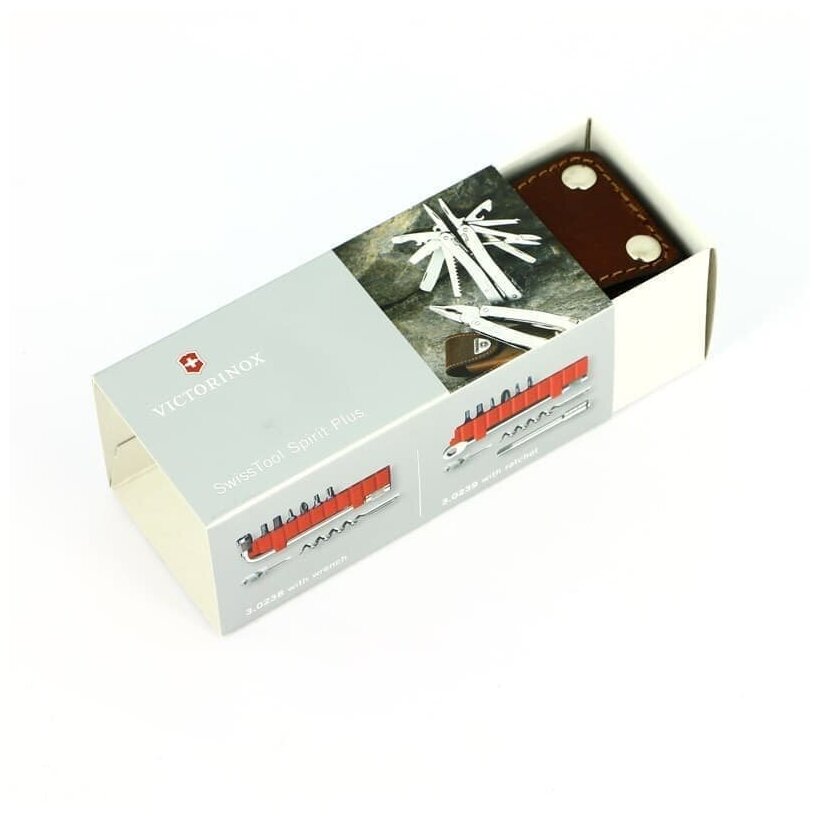 Мультитул Victorinox SwissTool Spirit XC Plus (3.0238.L) 105мм 37функций серебристый карт.коробка - фото №15