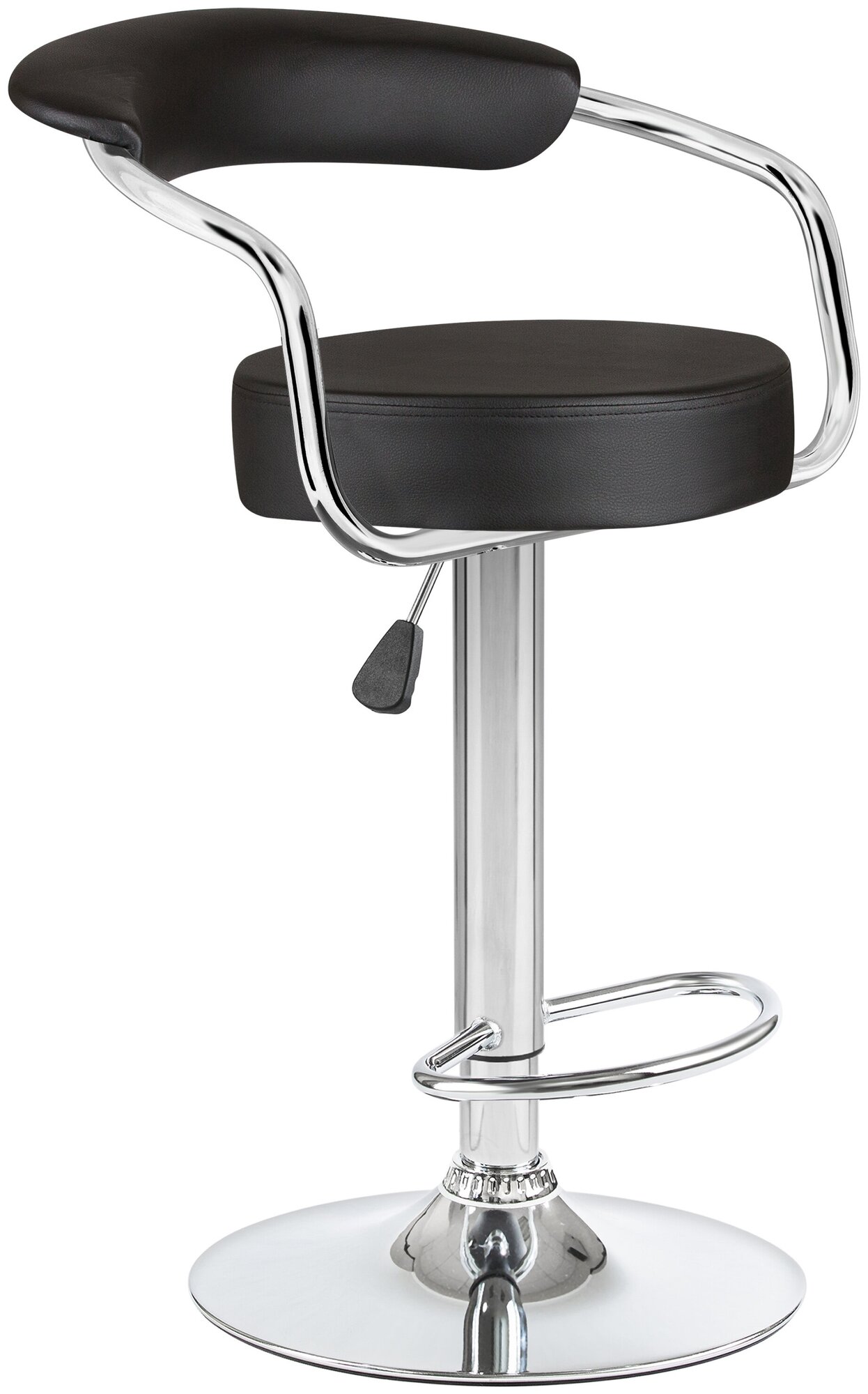 фото Стул барный DOBRIN 5013-LM MARTA, чёрный