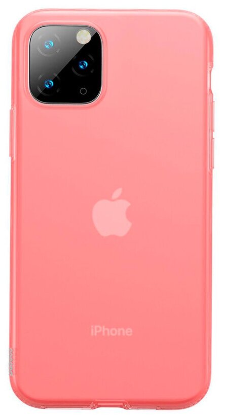 Силиконовый чехол Baseus для Iphone 11 Pro, Jelly Liquid Silica Gel, WIAPIPH58S-GD09 оранжевый