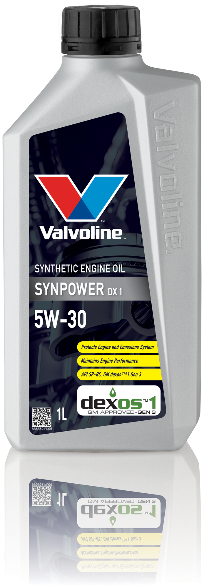 Синтетическое моторное масло VALVOLINE SynPower DX1 5W-30
