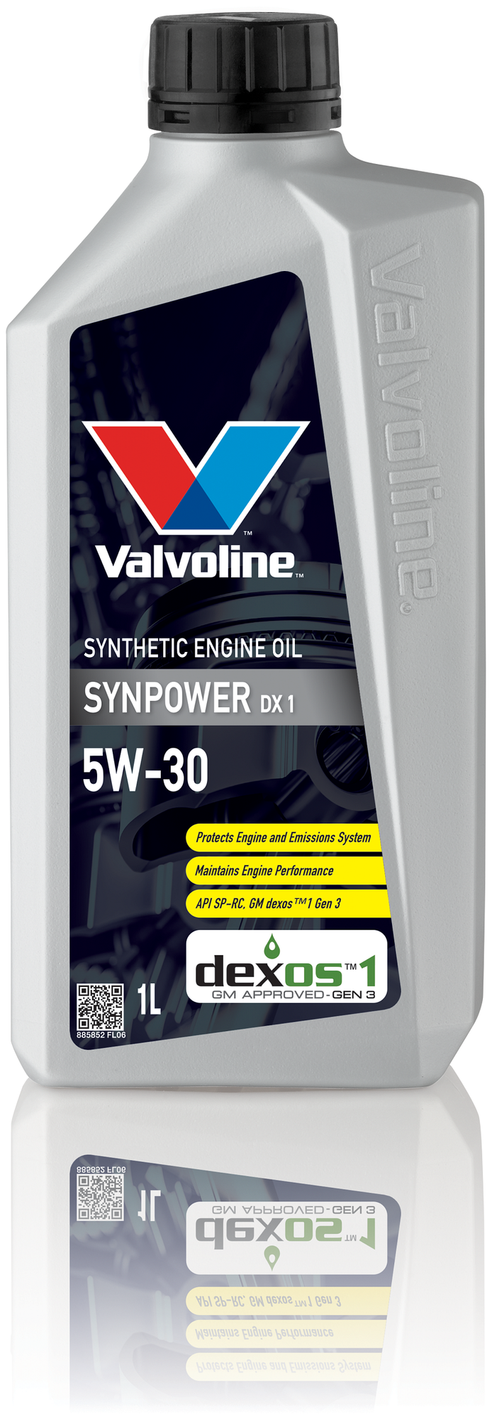 Масло моторное VALVOLINE SYNPOWER DX1 5W-30, 1л