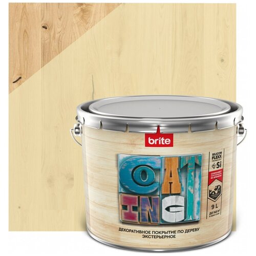 Экстерьерное декоративное покрытие по дереву BRITE FLEXX